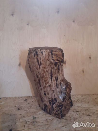 Пень интерьерный дизайнерский