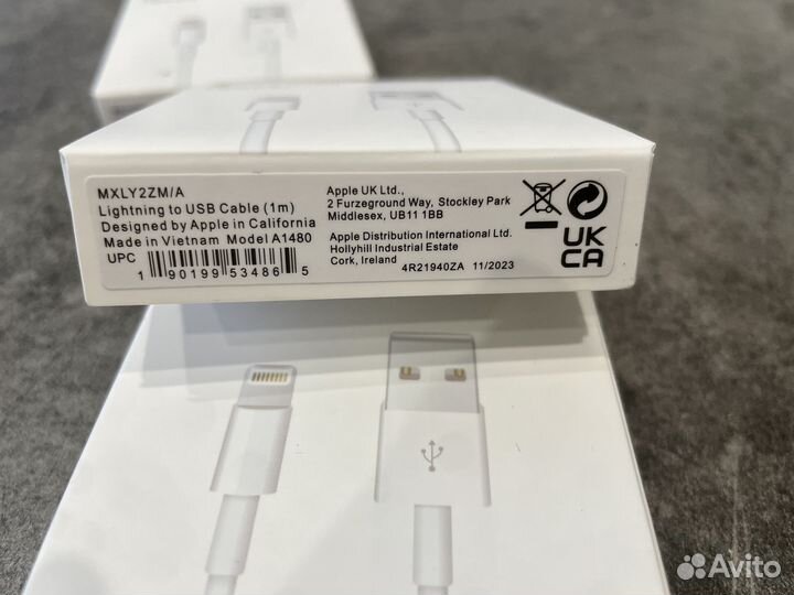 Оригинальный кабель Lightning для iPhone/iPad