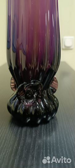 Ваза, сульфидное стекло, 60гг, 40 см