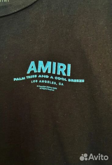 Футболка Amiri Logo Оригинал