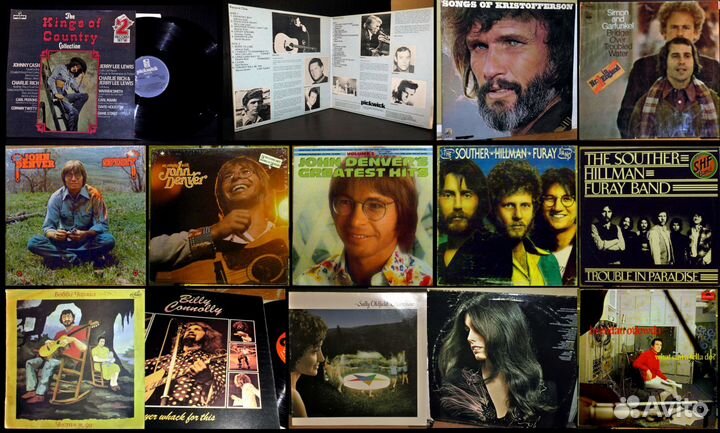 Импортные пластинки в стиле Фолк и Кантри Блюз Рок