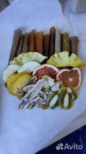 Фруктовые чипсы, пастила