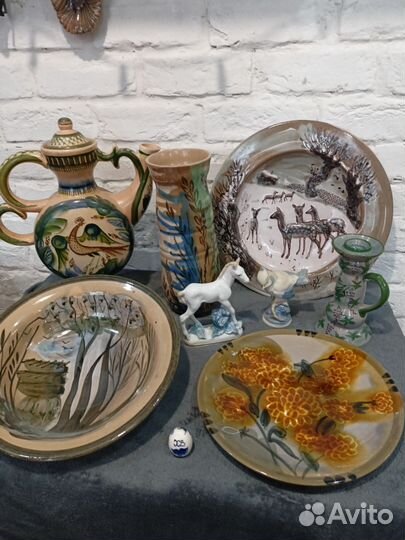 Старая гжель из СССР