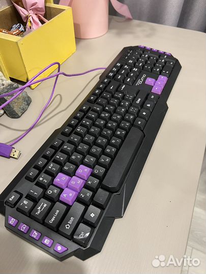 Клавиатура проводная Qumo Eagle PRO