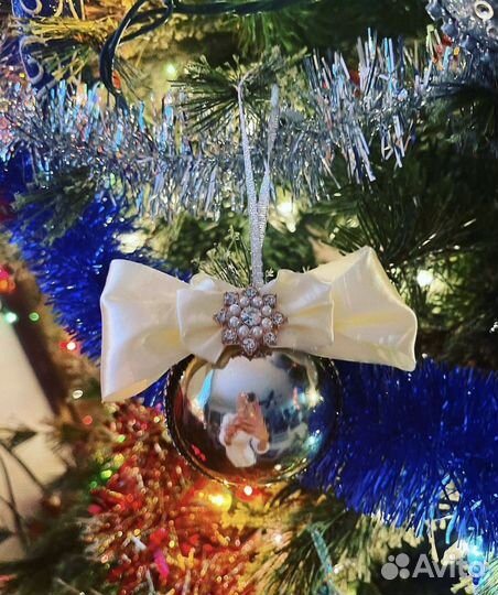 Елочные игрушки ручная работа