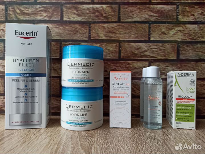 Uriage, Eucerin, Avene, Dermedic, A-derma