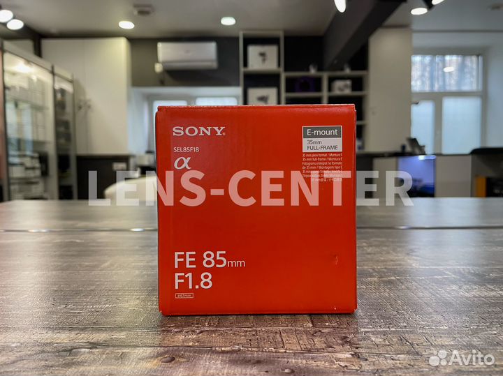 Sony FE 85mm F/1.8