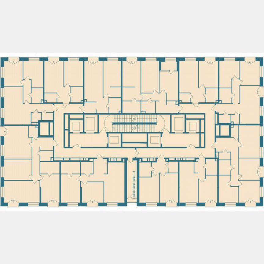 2-к. квартира, 64,7 м², 3/33 эт.