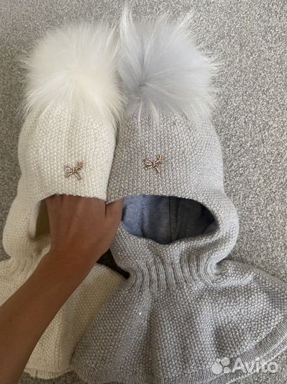 Зимний шлем шапка новая