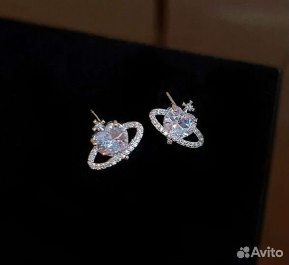 Серьги пусеты Vivienne Westwood