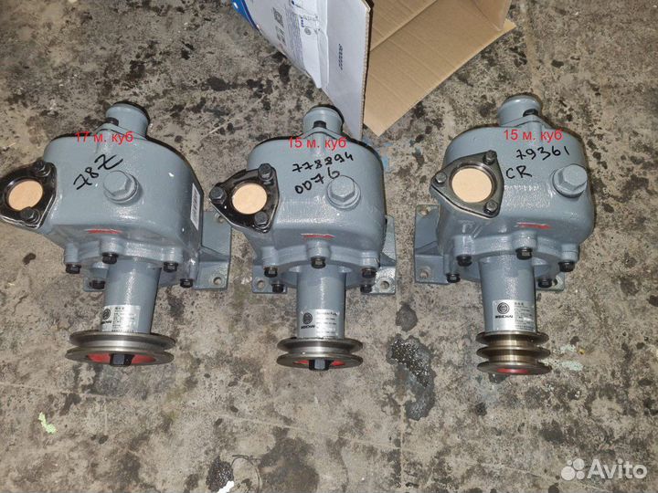 Насос забортной воды для судовых двигателей