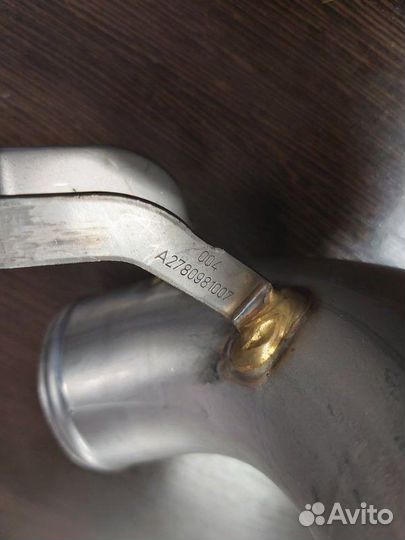 Патрубок интеркулера правый Mercedes S 500 4Matic