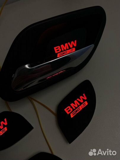LED подсветка ручек открывания дверей BMW