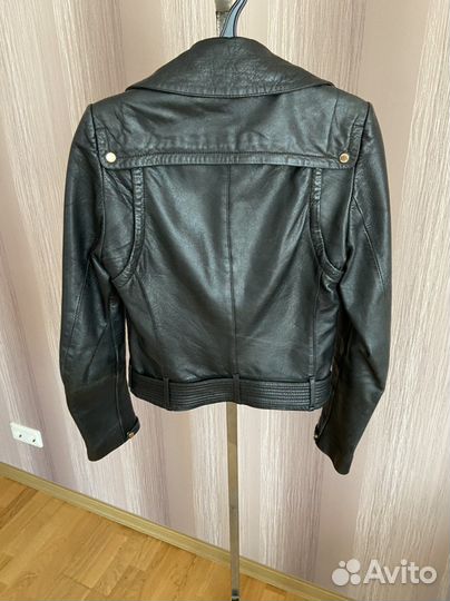 Женская куртка кожаная косуха Karen Millen р.40