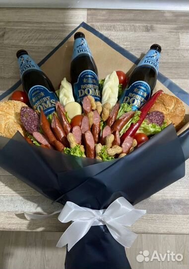 Съедобные букеты для мужчин