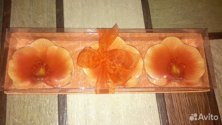 Набор свечей (3шт.) в подарочной упаковке