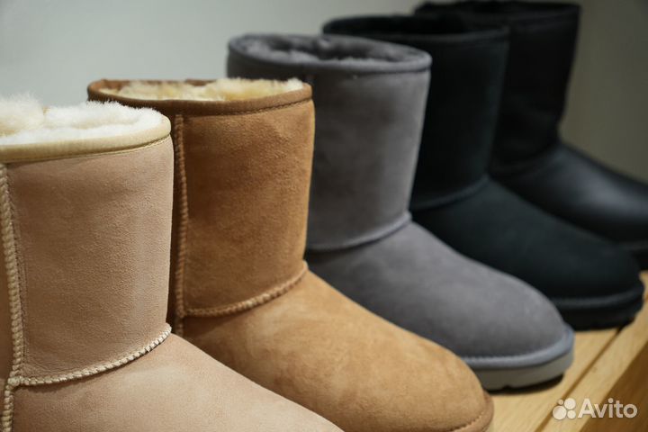 Женские UGG Classic Short Black