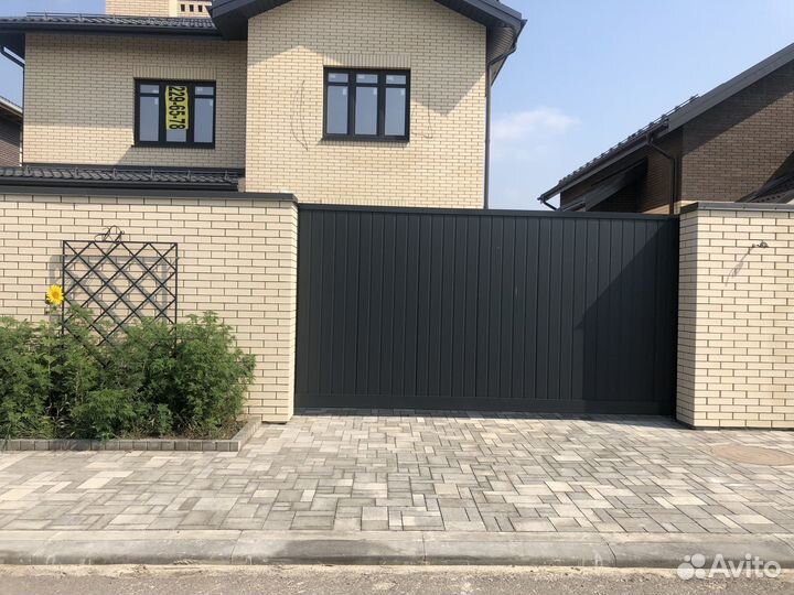 Откатные ворота Alutech ProTrend