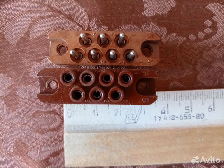 Разъёмы/Коннекторы. Вилки радио ретро