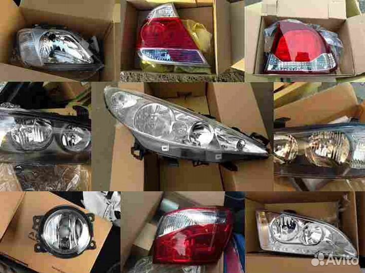 Фара правая H1+H1+H3 (тип valeo) для mercedes W202