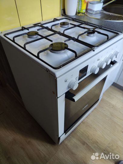 Газовая плита с электрической духовкой бронь