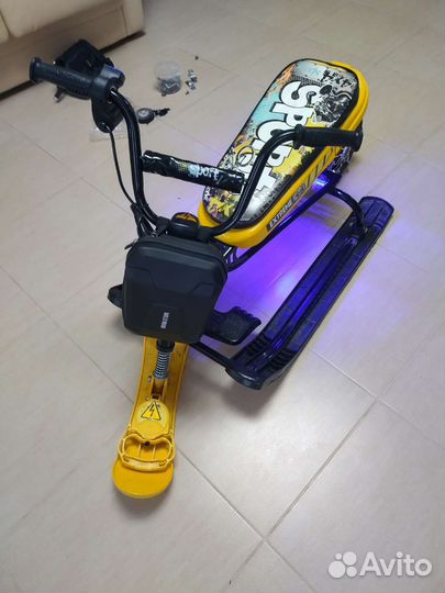 Электроснегокат - комплект для сборки