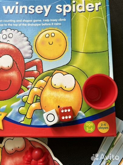 Обучающая игра Orchard toys Insey Winsey Spider