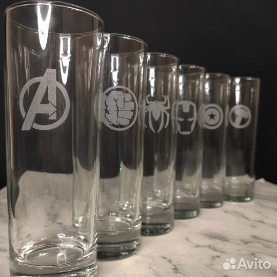 Стаканы с гравировкой