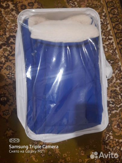 Конверт на выписку для мальчика зимний