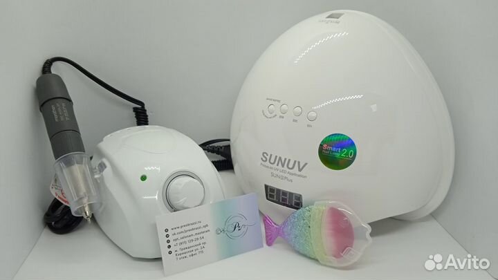 Аппарат для маникюра marathon новый Лампа для мани