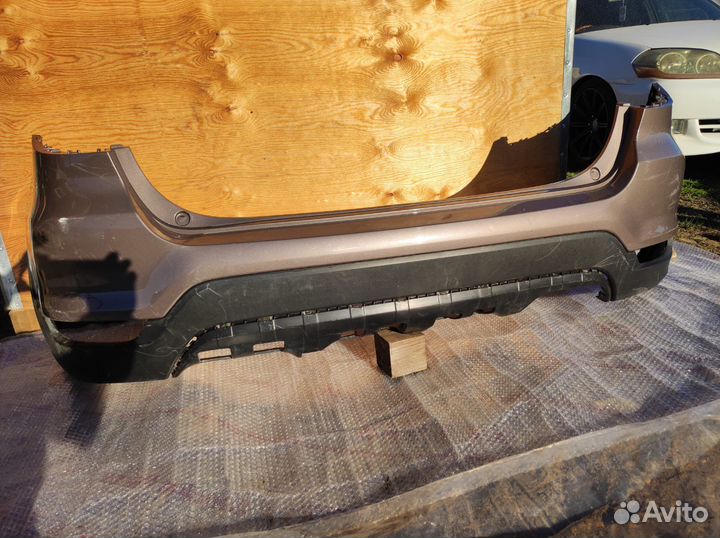 Задний бампер Kia rio 4 X-Line 2017-2020г