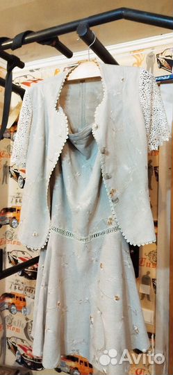 Летний женский костюм 44