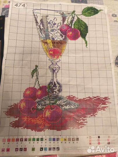 Схемы для вышивки крестом, схема 474 продана