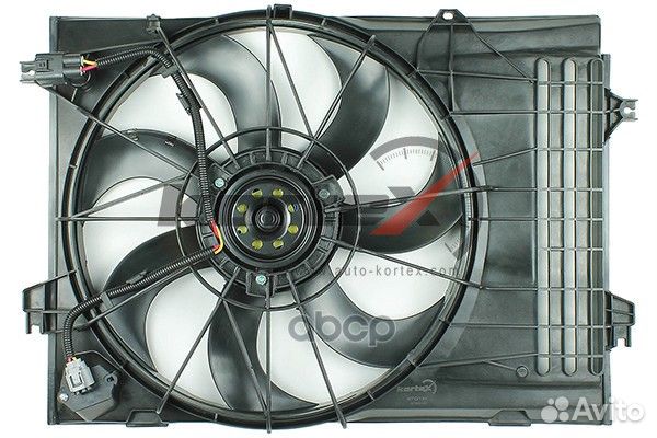 Вентилятор радиатора Hyundai Tucson 04/KIA Spo
