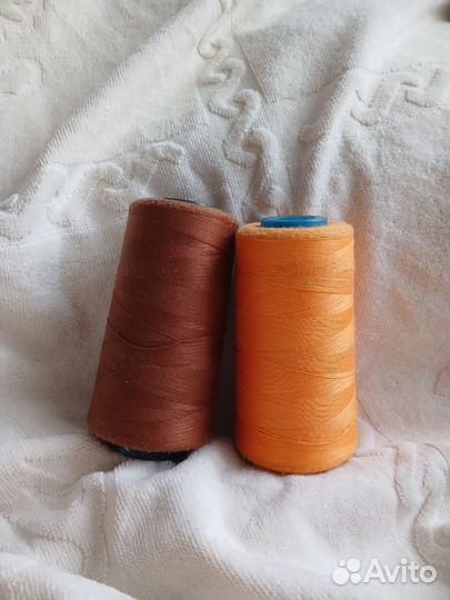Нитки швейные бобины