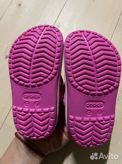 Crocs для девочки С7 оригинал