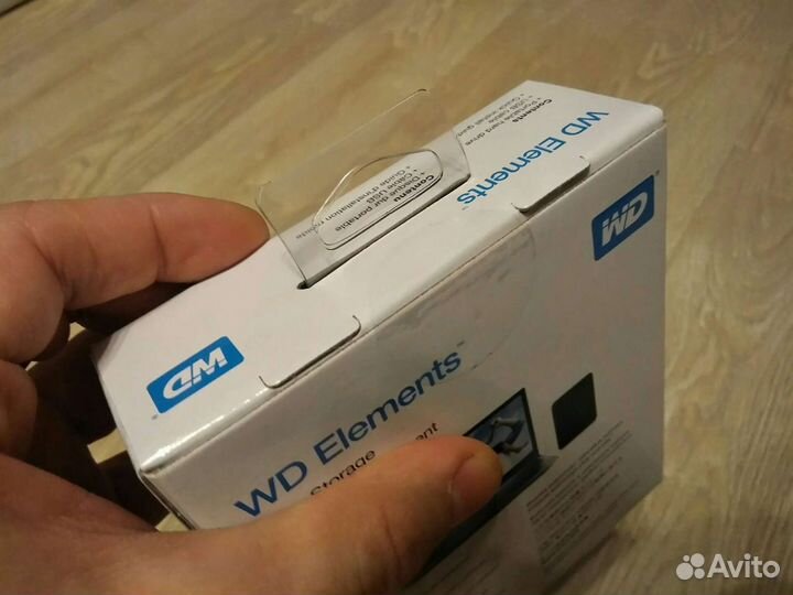 Western digital elements (WD) 500GB (запечатанный)