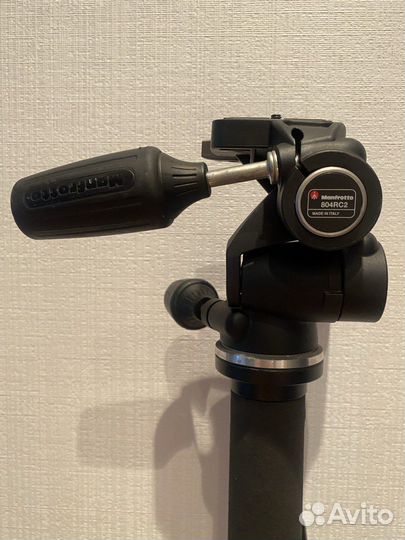 Монопод Manfrotto 680B + голова Manfrotto 804RC2