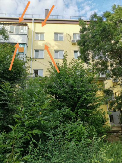 1-к. квартира, 29 м², 4/4 эт.