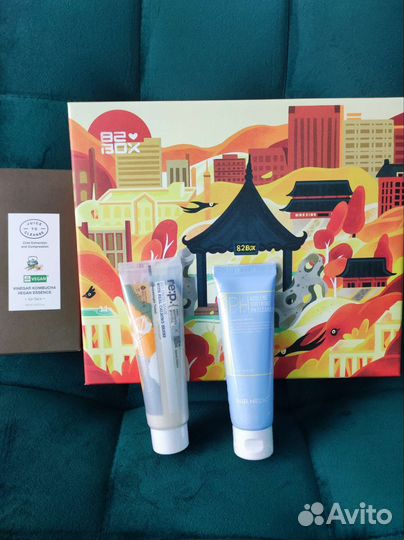 Маска очищающая RE:P из 82Box с травами