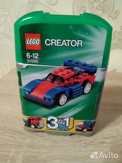 Lego Creator, машинка 31000