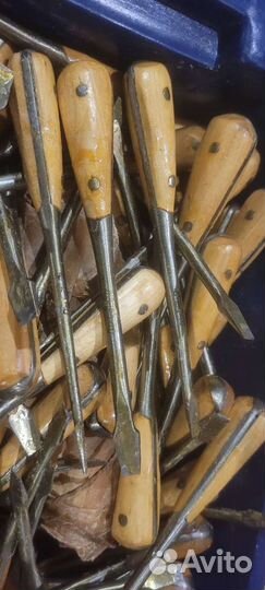 Отвертка СССР ударная набор 160 мм, 200мм, 250мм