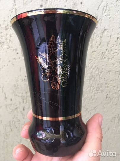 Ваза кобальт