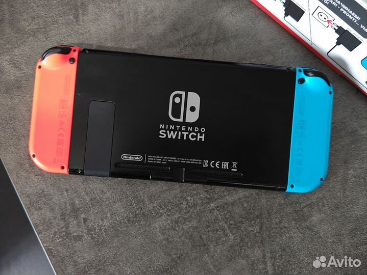 Прошитый Nintendo Switch V2 128gb