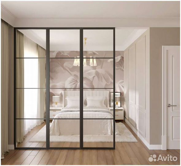 Перегородка из стекла