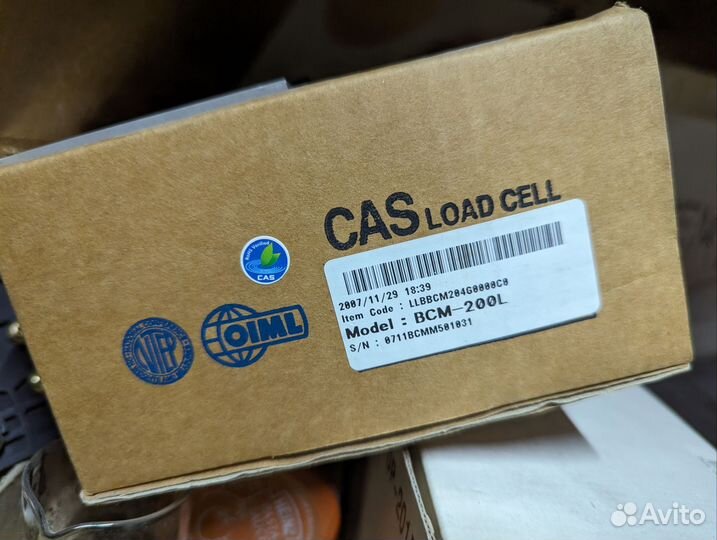 Тензодатчики cas load cell Bsm-200l