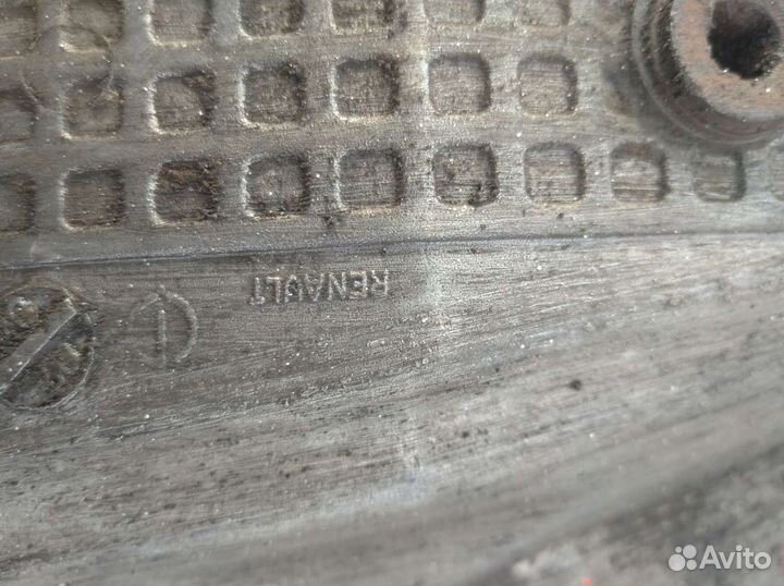 Поддон двигателя renault logan