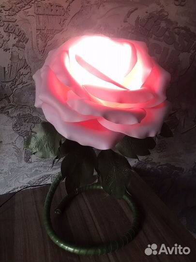 Светильник роза