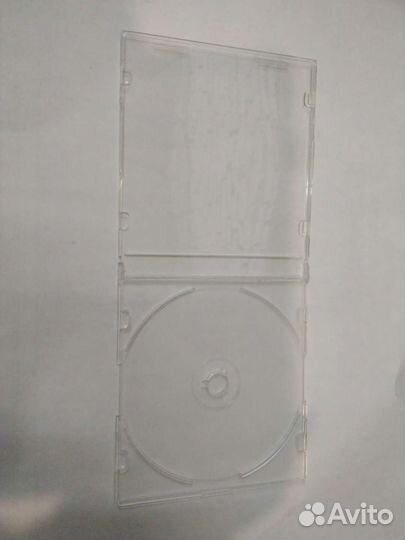 Футляр коробка для CD дисков прозрачная 400 штук