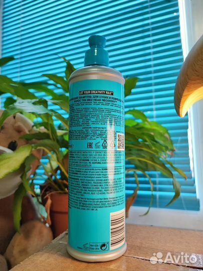 Tigi bed head recovery шампунь 400мл